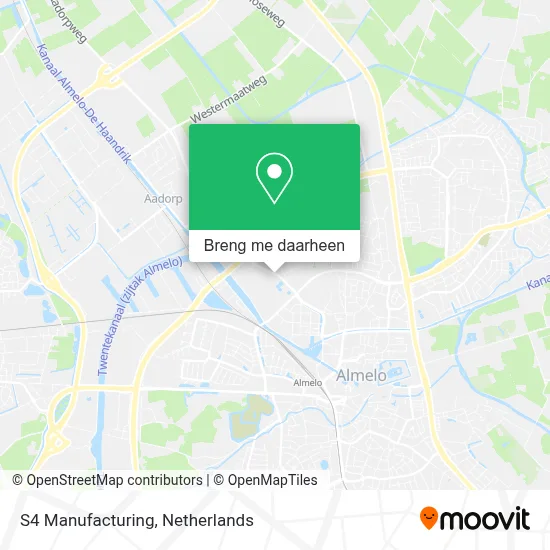 S4 Manufacturing kaart