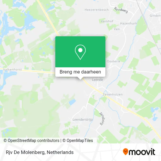 Rjv De Molenberg kaart