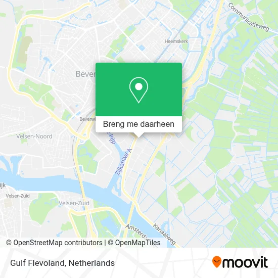 Gulf Flevoland kaart