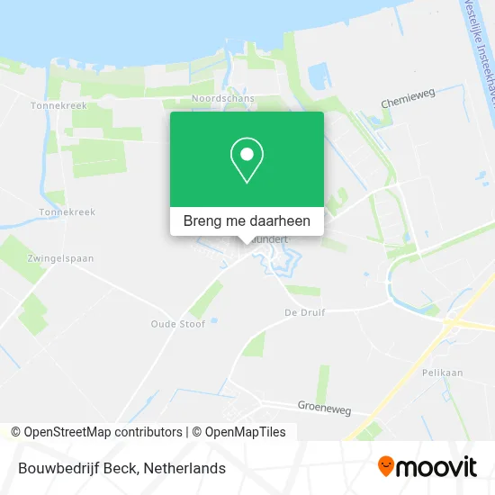 Bouwbedrijf Beck kaart