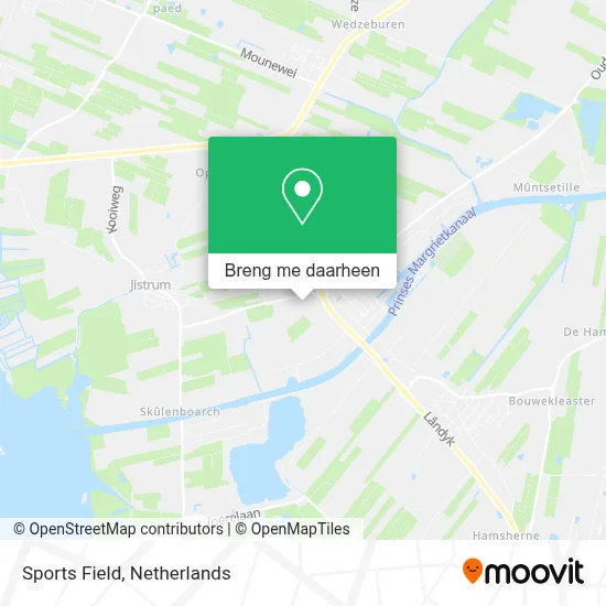 Sports Field kaart