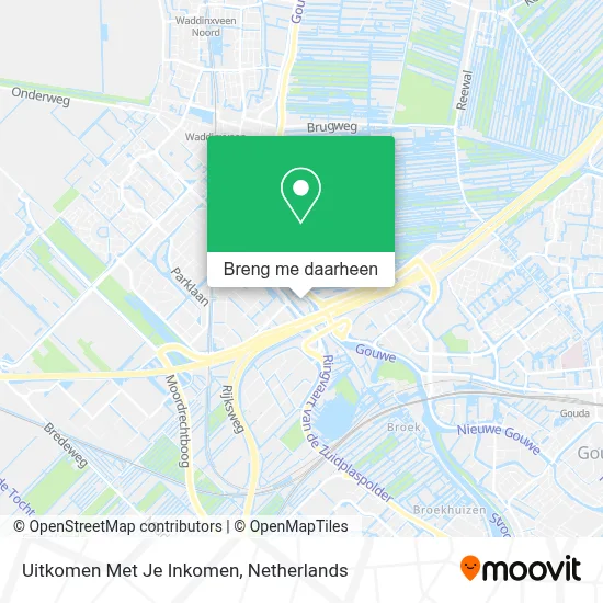 Uitkomen Met Je Inkomen kaart