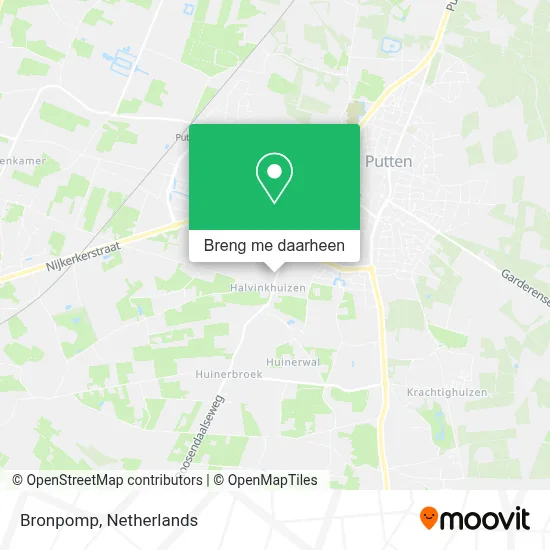 Bronpomp kaart