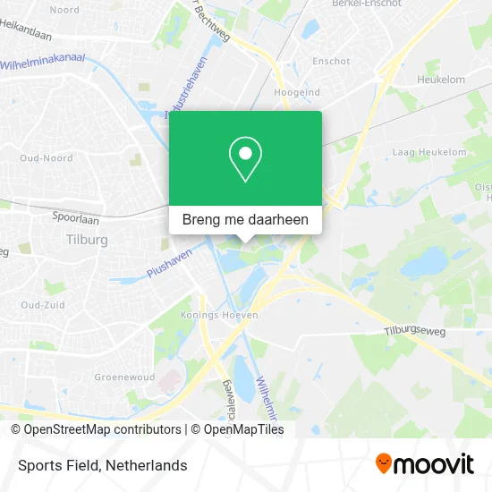 Sports Field kaart