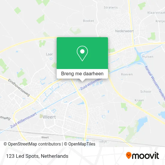 123 Led Spots kaart