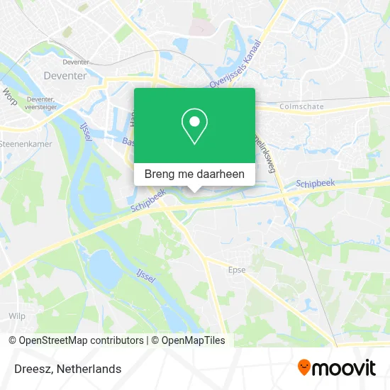 Dreesz kaart