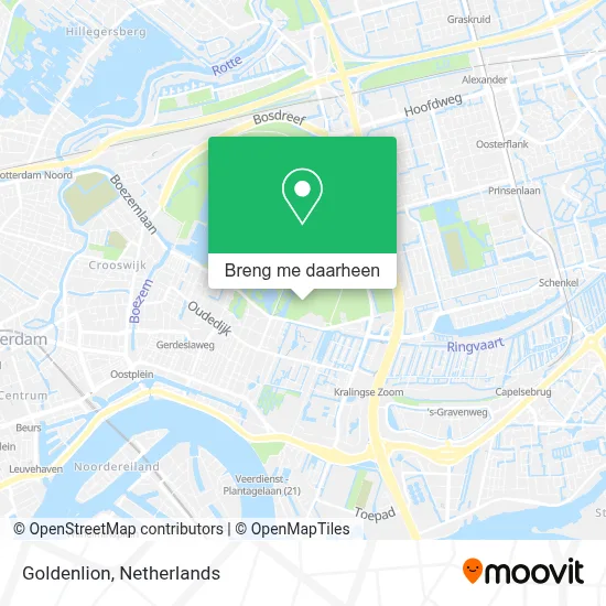 Goldenlion kaart