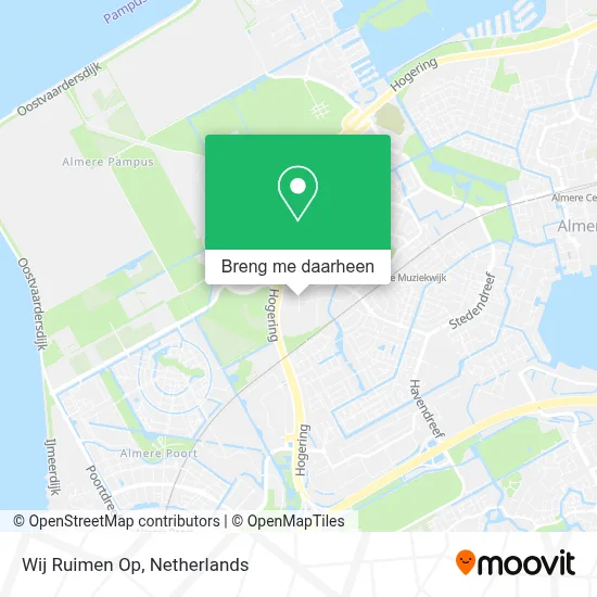 Wij Ruimen Op kaart