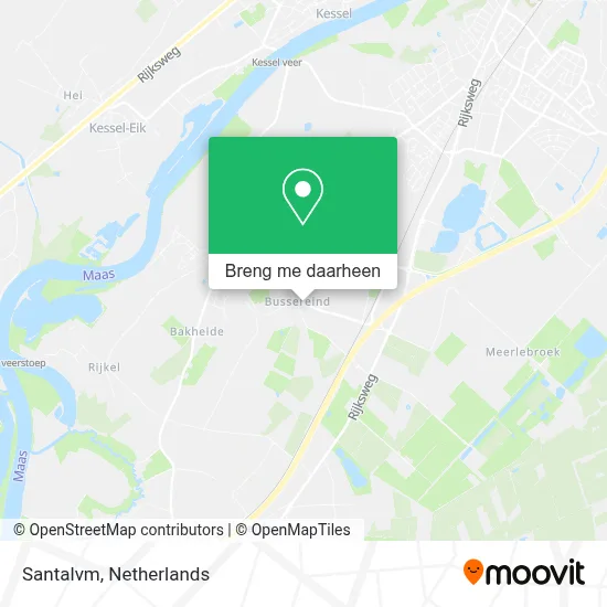 Santalvm kaart