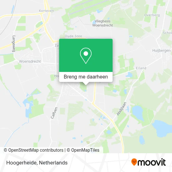 Hoogerheide kaart