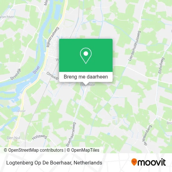 Logtenberg Op De Boerhaar kaart