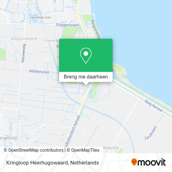 Kringloop Heerhugowaard kaart