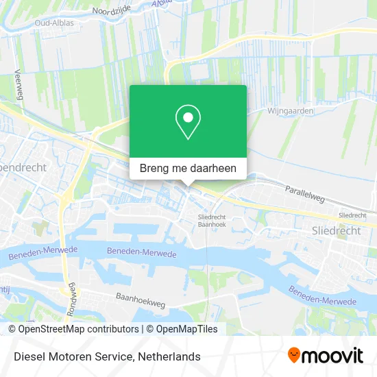 Diesel Motoren Service kaart