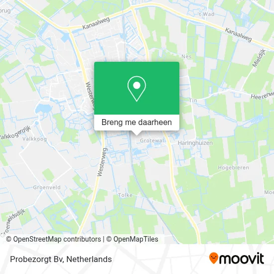 Probezorgt Bv kaart