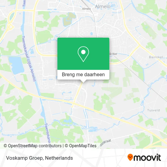 Voskamp Groep kaart