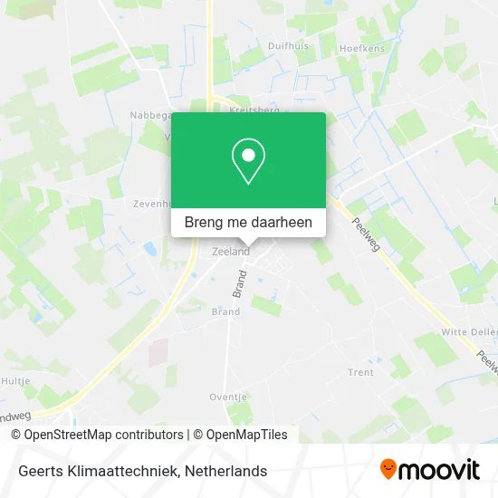 Geerts Klimaattechniek kaart