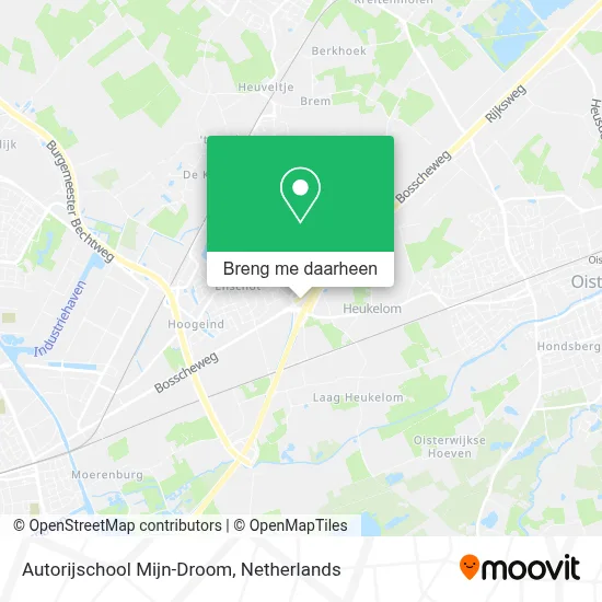 Autorijschool Mijn-Droom kaart