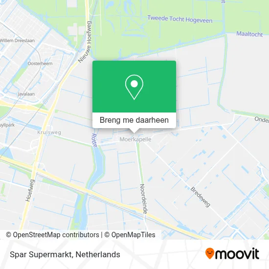 Spar Supermarkt kaart