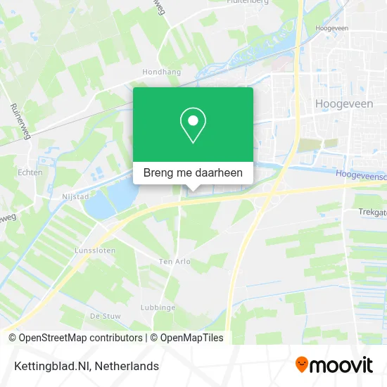 Kettingblad.Nl kaart