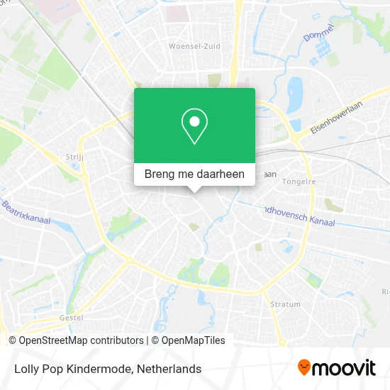 Lolly Pop Kindermode kaart