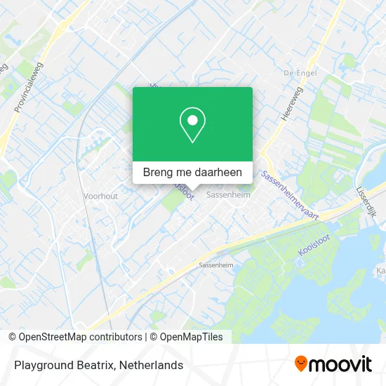 Playground Beatrix kaart