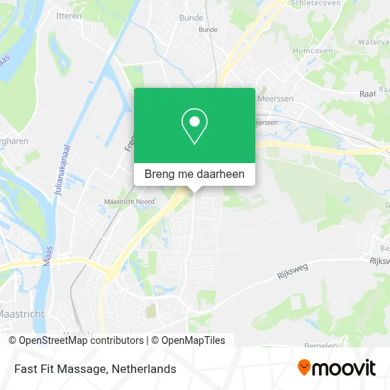 Fast Fit Massage kaart