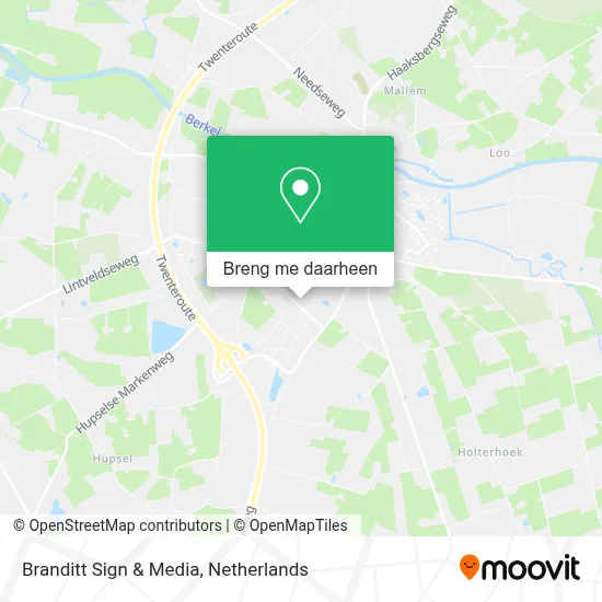 Branditt Sign & Media kaart