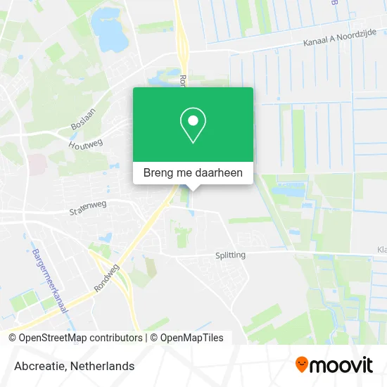 Abcreatie kaart