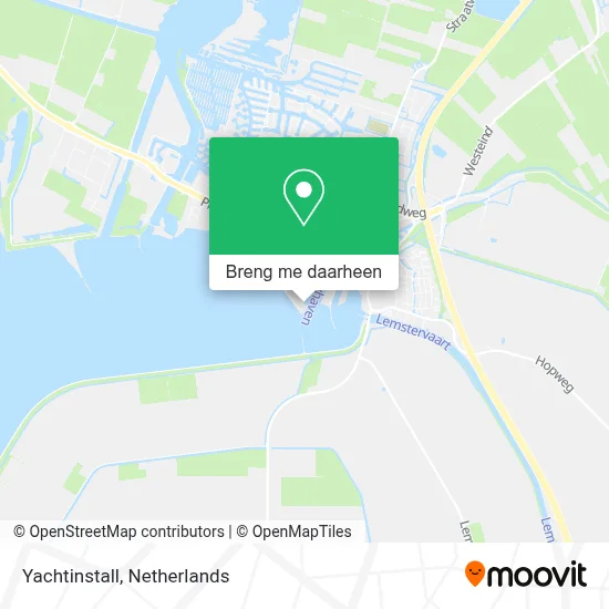 Yachtinstall kaart