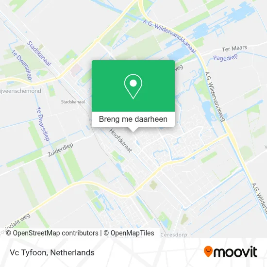 Vc Tyfoon kaart