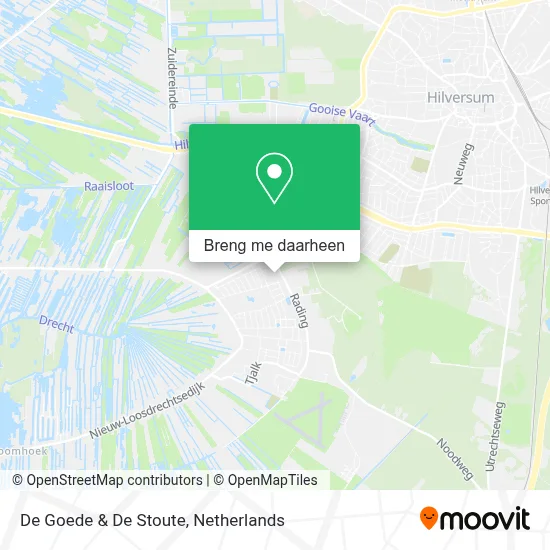De Goede & De Stoute kaart