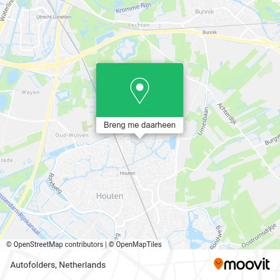 Autofolders kaart