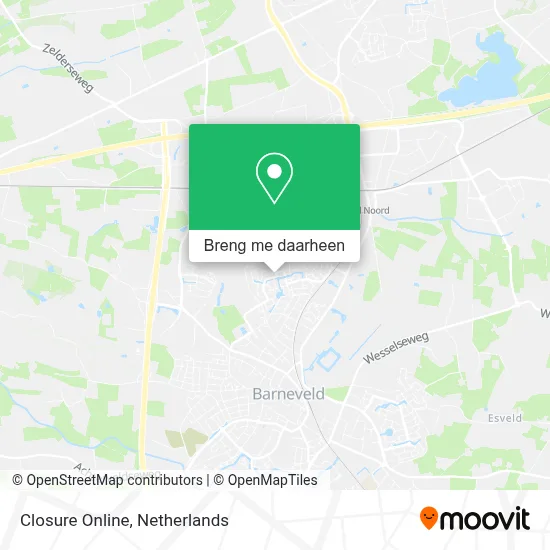 Closure Online kaart