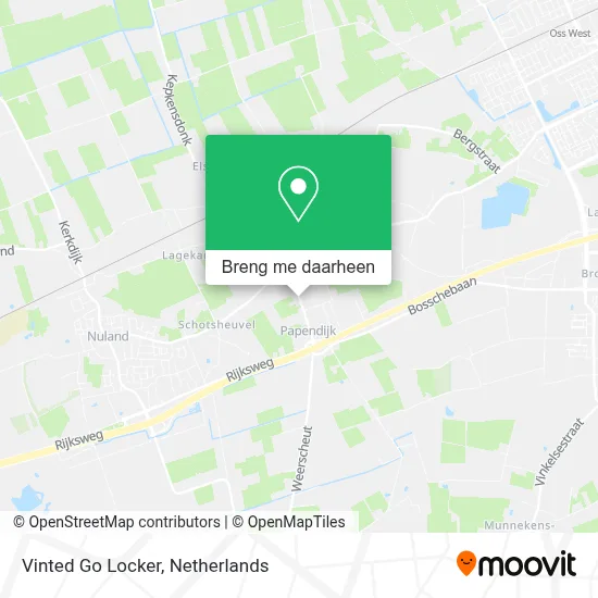 Vinted Go Locker kaart
