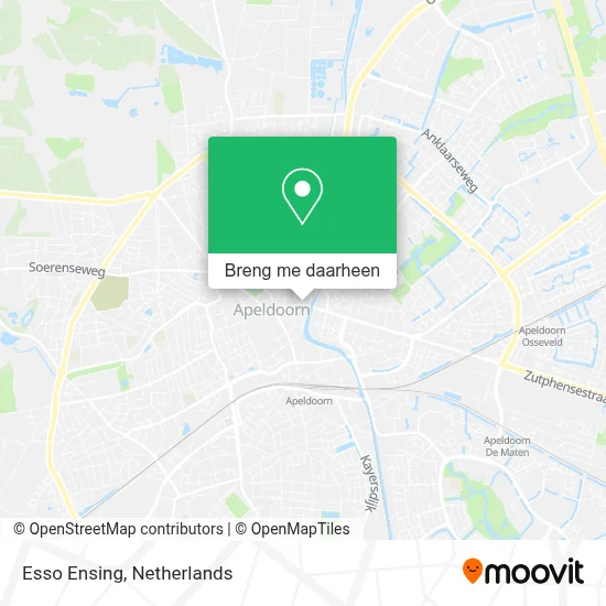 Esso Ensing kaart