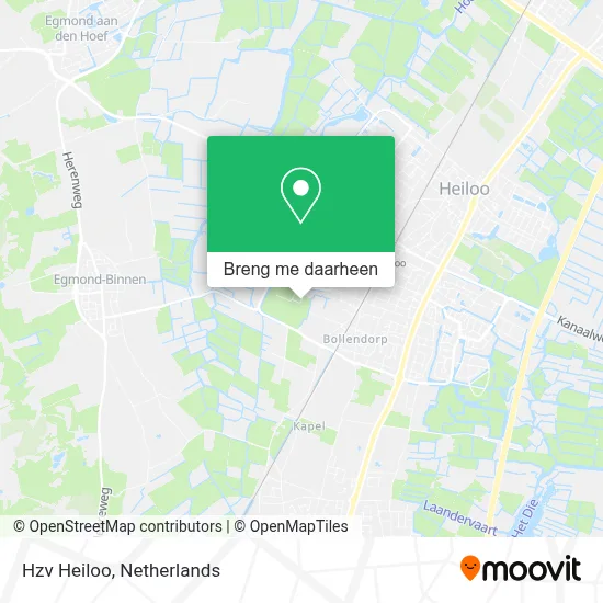 Hzv Heiloo kaart