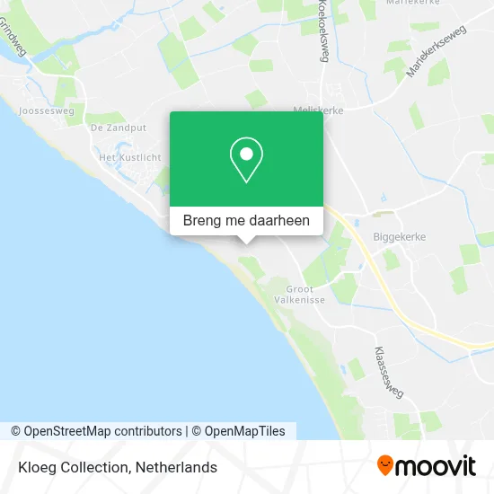 Kloeg Collection kaart