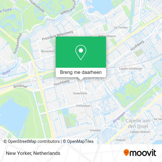 New Yorker kaart