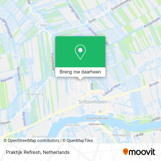Praktijk Refresh kaart