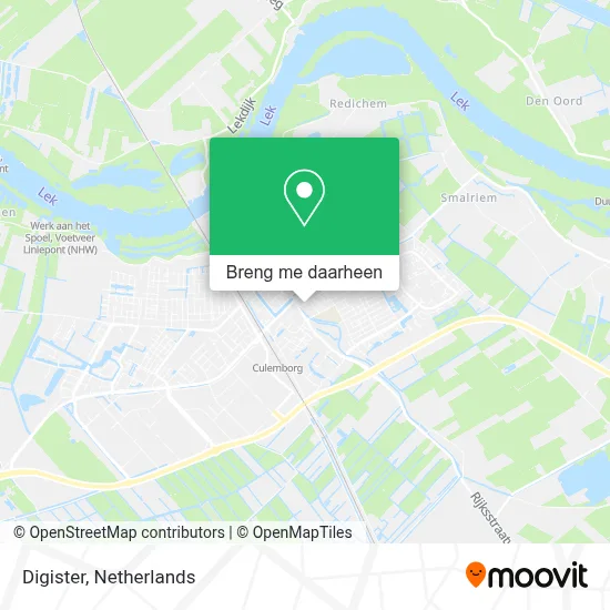 Digister kaart