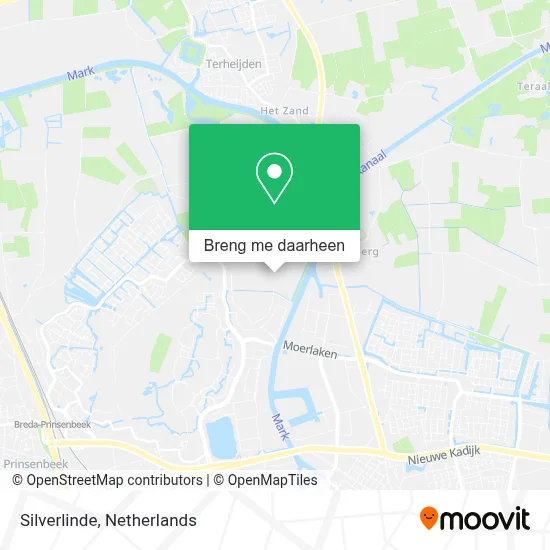Silverlinde kaart