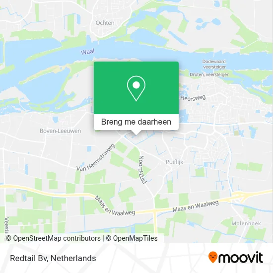 Redtail Bv kaart
