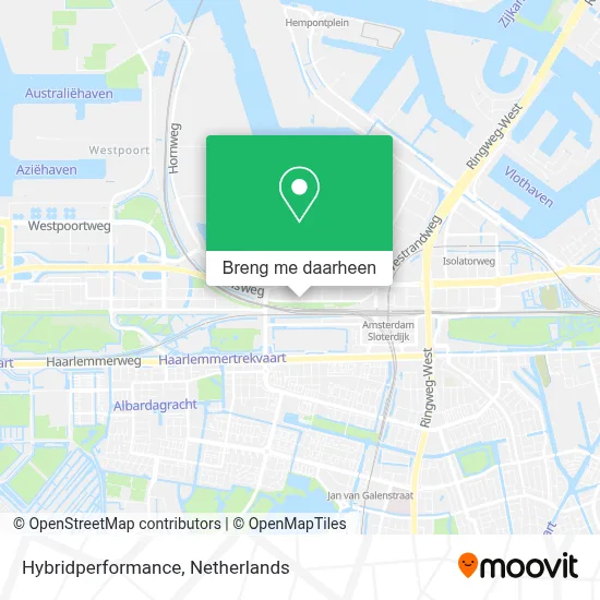 Hybridperformance kaart