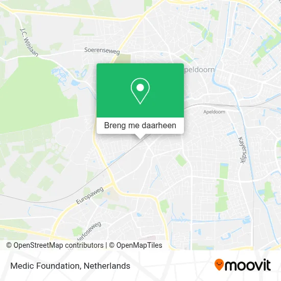 Medic Foundation kaart