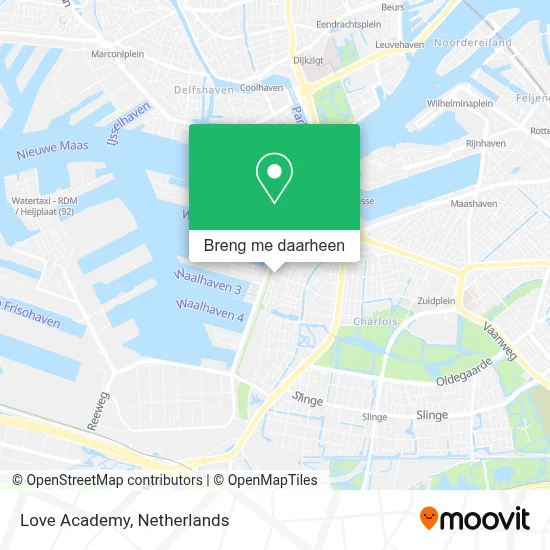 Love Academy kaart