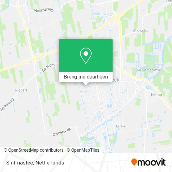 Sintmastee kaart