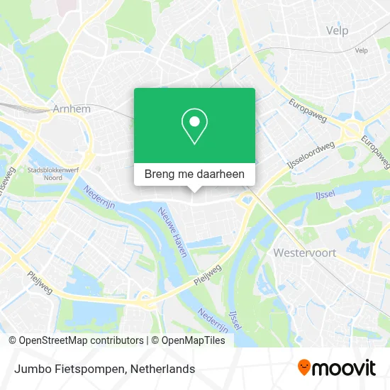 Jumbo Fietspompen kaart