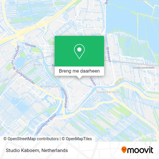 Studio Kaboem kaart