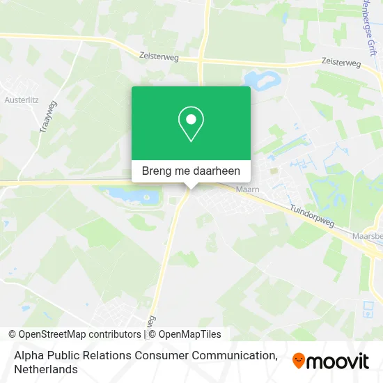 Alpha Public Relations Consumer Communication kaart
