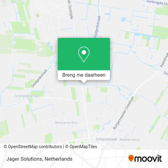 Jager Solutions kaart